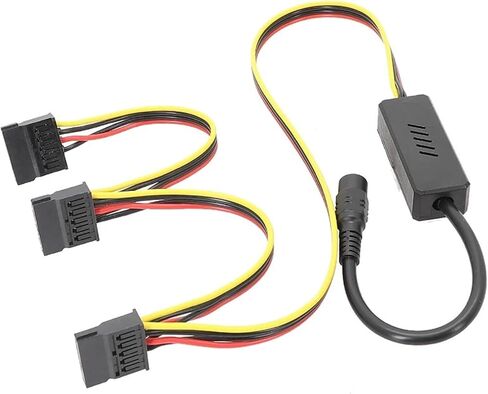 محول DC 5525 إلى CABLE SATA HARD CABLE PL-AUG إلى 2 3 4 IDE 1X2X3X4SATATA LINE 12V إلى موصل اتصال كبير 4PIN (MOLEX 1 T 4) in Kuwait