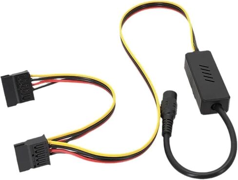 محول DC 5525 إلى CABLE SATA HARD CABLE PL-AUG إلى 2 3 4 IDE 1X2X3X4SATATA LINE 12V إلى موصل اتصال كبير 4PIN (MOLEX 1 T 4) in Kuwait