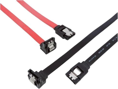 SATA Cable 3.0 to Hard Disk Drive SSD HDD Sata 3 Wire for Motherboard High Speed A7(Black Type1) in Saudi Arabia