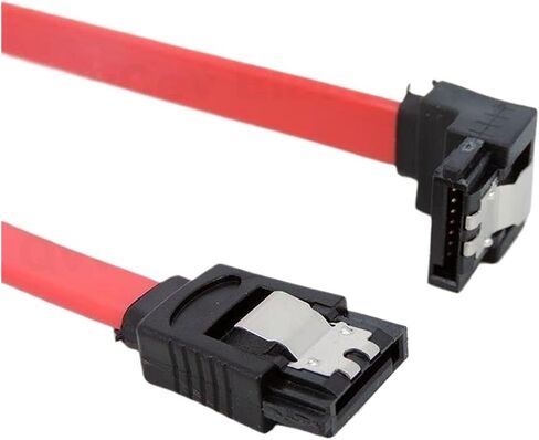 SATA Cable 3.0 to Hard Disk Drive SSD HDD Sata 3 Wire for Motherboard High Speed A7(Black Type1) in Saudi Arabia