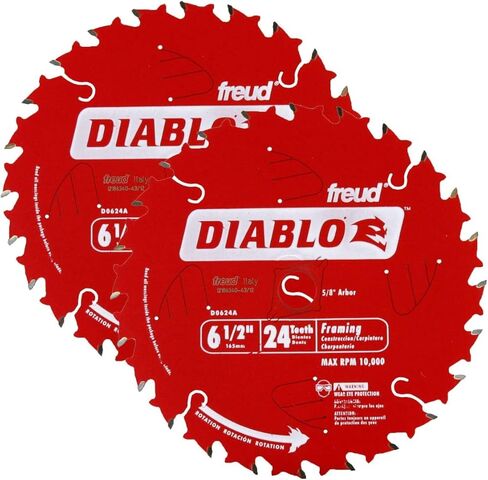 Diablo D0632GPX2 6-1/2 بوصة × 32 سنًا من الخشب والمعدن من الكربيد الدائري (عبوتان) in Saudi Arabia