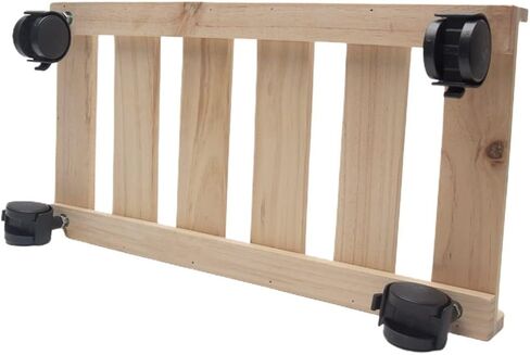 Caster Wooden Tower Heat Dissipation Moving CPU Stand Desktop PC Office Case Holder Rolling Wheels in Saudi Arabia