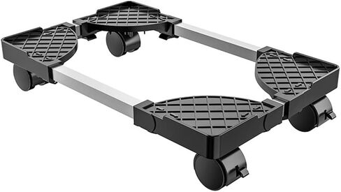 Mobile CPU Stand Computer Case Holder Most PC Accessories Bracket Cooling Base Pulley in Saudi Arabia