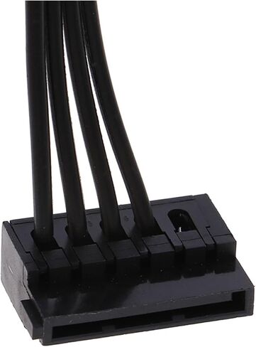 1pc 45cm m1ni 4 pin to 2 sata ssd كابل تزويد الطاقة M410 M610 M415 كابل تزويد الطاقة in Saudi Arabia