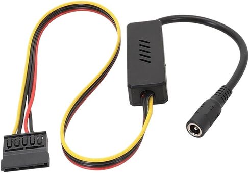 1PCS N/EW Shell Design DC 5525 إلى SATA CANT DRIVE Cable DC 12V إلى 4PIN HDD Cable منظم الجهد التنزلي (1 SATA) in Kuwait