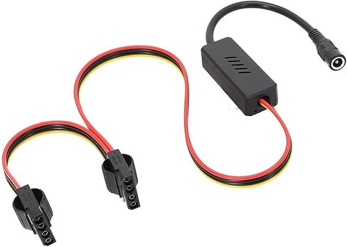 1PCS N/EW Shell Design DC 5525 إلى SATA CANT DRIVE Cable DC 12V إلى 4PIN HDD Cable منظم الجهد التنزلي (1 SATA) in Kuwait