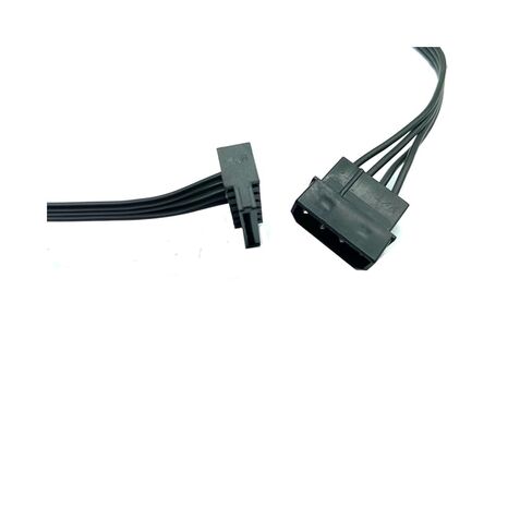 4Pin IDE 1 إلى 5 SATA 15PIN محرك الأقراص الصلبة ، سلك الكبلات لتوليد الطاقة لكبستور DIY SEVER 4PIN إلى 15PIN POWER in Saudi Arabia