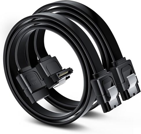 6.0 Gbps Cable with Locking Latch Angle Sata 3.0 Cable for SSD 2.5",3.5''HDD Drive in Saudi Arabia