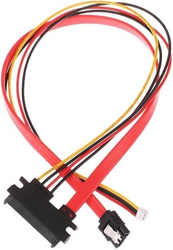 20cm/30cm/40cm 4Pin+ SATA Power Cable 22(15+7) Pin to PH2.0/3.0 Hard Disk Optical Drive Data Cable Power Supply Cable(A) in Saudi Arabia