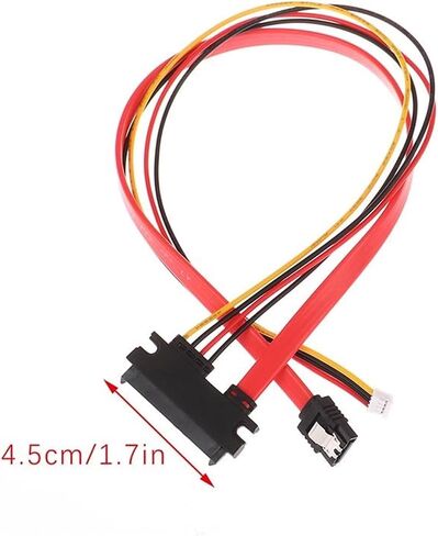 20cm/30cm/40cm 4Pin+ SATA Power Cable 22(15+7) Pin to PH2.0/3.0 Hard Disk Optical Drive Data Cable Power Supply Cable(A) in Saudi Arabia