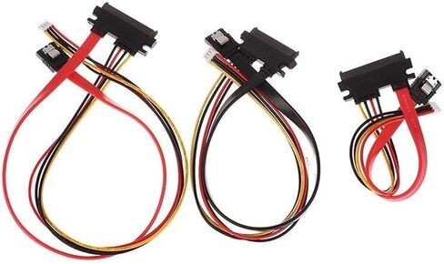 20cm/30cm/40cm 4Pin+ SATA Power Cable 22(15+7) Pin to PH2.0/3.0 Hard Disk Optical Drive Data Cable Power Supply Cable(A) in Saudi Arabia