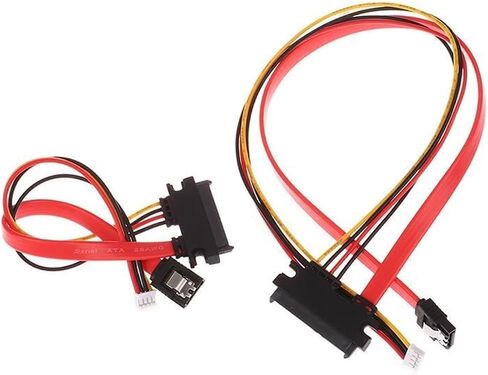 20cm/30cm/40cm 4Pin+ SATA Power Cable 22(15+7) Pin to PH2.0/3.0 Hard Disk Optical Drive Data Cable Power Supply Cable(A) in Saudi Arabia