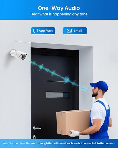 Zosi 32Ch 4K Poe Camera Camera System ، 16 × 8 ميجابكسل كاميرات خارجية داخلية ، صوت أحادي الاتجاه ، عدد الأشخاص ، الكشف عن الأشخاص/المركبات ، 16 ميناء 32 قناة NVR مع 4TB HDD للتسجيل التجاري 24/7 in Kuwait