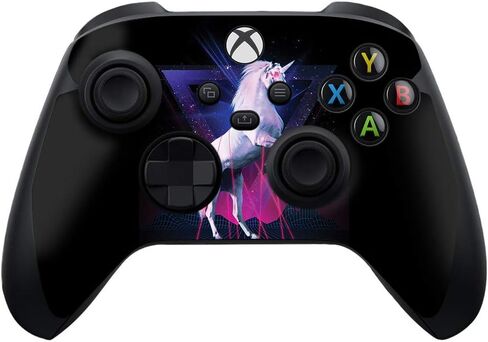 Mayyskins Skin متوافق مع جهاز التحكم Xbox Series X و S - Unicorn Rave | غلاف الالتفاف الواقي ، الدائم ، والفريد من نوعه | من السهل تطبيق وتغيير الأنماط | صنع في الولايات المتحدة in Kuwait
