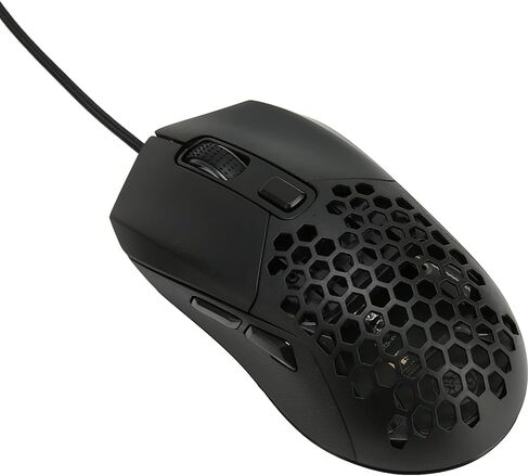Mouse Ghoycomb Gaming Sanpyl ، RGB Backlight Mouse Computer Mouse مع 6 أزرار قابلة للبرمجة ، 7200 نقطة في البوصة USB خفيفة الوزن USB لجهاز الكمبيوتر المحمول للكمبيوتر (الأسود) in Kuwait