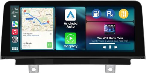 Retrofit Stereo Car Retrofit لـ BMW F30 F32 F33 F34 F35 F20 F21 F22 (2012-2017)-وحدة رأس NBT CIC مع Carplay Android Auto ، 320i 328i in Kuwait