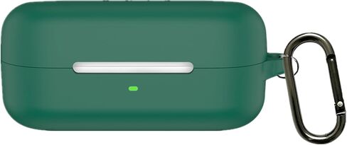 Case Compatible with Sony WF-C510 Soft Silicone Shockproof Protective Cover with Carabiner (Green) in Kuwait