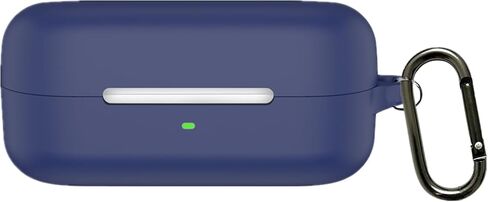 Case Compatible with Sony WF-C510 Soft Silicone Shockproof Protective Cover with Carabiner (Green) in Kuwait