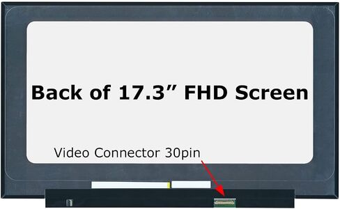 استبدال الشاشة لـ HP 17-CN2283ST 17-CN2775ST الصف A+ 30PIN FHD Matte IPS 17.3 "LED شاشة LCD مع أدوات in Saudi Arabia