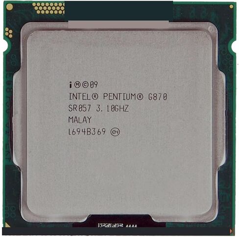 وحدة المعالجة المركزية P G870 Prosseor 3.10 GHz M مقبس مزدوج النواة 1155 Gratis Pengiriman Cepat Kapal in Kuwait