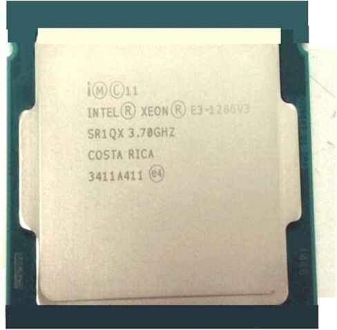 CPU XEON E3-1286V3 Processor 3.70GHz 8M 84W رباعي النواة E3 1286V3 LGA1150 1286 V3 E3-1286 in Kuwait