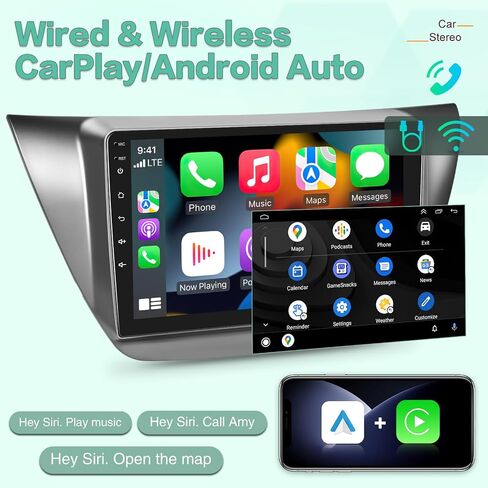 [2g+64g] راديو ل Mitsubishi Lancer 2000-2010 ، Android 9 بوصة شاشة Lancer Car Stero ، Carplay/Android Auto/EQ Audio/1080p/SWC/Bluetooth in Saudi Arabia