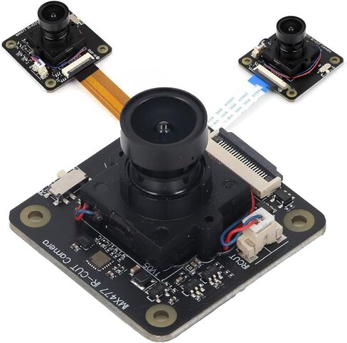 IMX477 وحدة الكاميرا 12.3MP 4056x3040 مستشعر RP 5 4B 3B 0 PICO مع تطبيقات الإضاءة الخلفية 90 ° FOV AI in Kuwait