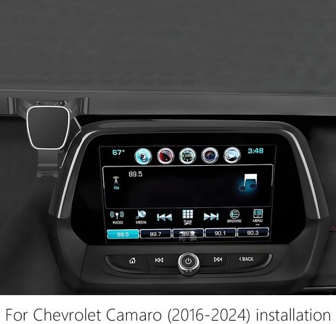 Car Phone Holder for Chevrolet Chevy Camaro 2016 2017 2018 2019 2020 2021 2022 2023 2024 Auto Accessories Navigation Bracket Interior Screen Decoration Dash Board Mobile Cell Phone Mount case in Saudi Arabia