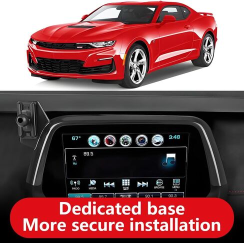 Car Phone Holder for Chevrolet Chevy Camaro 2016 2017 2018 2019 2020 2021 2022 2023 2024 Auto Accessories Navigation Bracket Interior Screen Decoration Dash Board Mobile Cell Phone Mount case in Saudi Arabia