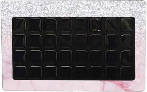 Maysyskins الجلد متوافق مع Elgato Stream Deck XL - Girly Marble Dazzle | غلاف الالتفاف الواقي ، الدائم ، والفريد من نوعه | من السهل تطبيق وتغيير الأنماط | صنع في الولايات المتحدة in Saudi Arabia