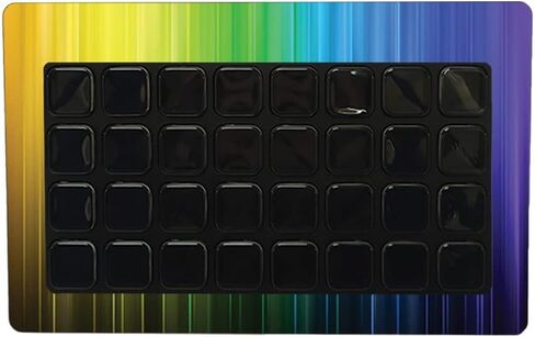 MightySkins Skin Compatible with Elgato Stream Deck XL - Rainbow Streaks | Protective, Durable, and Unique Vinyl Decal wrap Cover | Easy to Apply, Remove, and Change Styles | Made in The USA in Saudi Arabia
