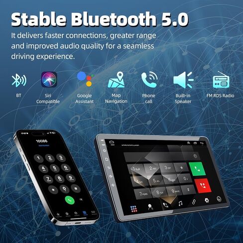 Android 13.0 2g 64g Car Stereo Carplay/Auto/Mirror Link لـ Jeep Compass Patriot 2010-2016 ، 10.1 " in Saudi Arabia