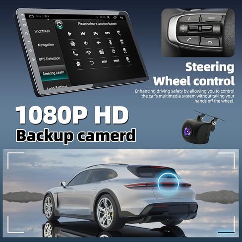 Android 13.0 2g 64g Car Stereo Carplay/Auto/Mirror Link لـ Jeep Compass Patriot 2010-2016 ، 10.1 " in Saudi Arabia