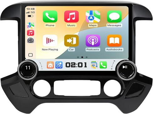 13.1inch سيار راديو ستيريو لـ Chevy Silverado GMC Sierra 2014-2018 مع Carplay اللاسلكي Android Auto GPS Mavigation Touchnes Bluetooth 5G WiFi Unit Present in Saudi Arabia