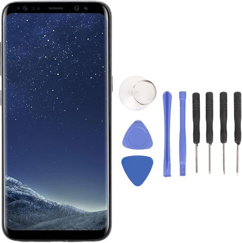 ل S8 G950 SM G950F / G950A / G950P 5.8in تجميع الشاشة اللمس مع الإطار وظيفة الأصلي وبصمة الأصلية ، مُخّص ، مجموعة استبدال شاشة الهاتف مع الأدوات in Saudi Arabia