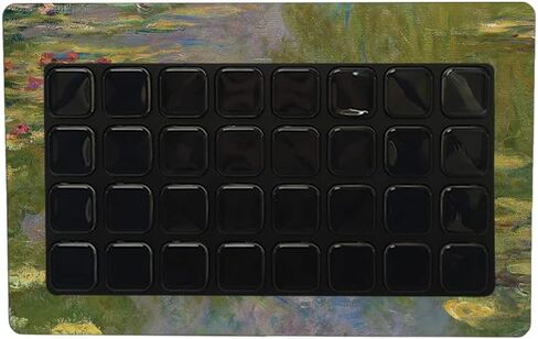 MightySkins Skin Compatible with Elgato Stream Deck XL - Water Lilies | Protective, Durable, and Unique Vinyl Decal wrap Cover | Easy to Apply, Remove, and Change Styles | Made in The USA in Saudi Arabia