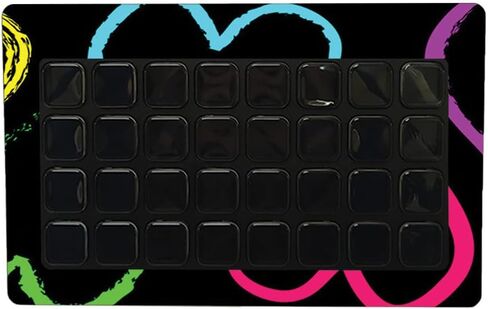 Mayyskins الجلد متوافق مع Elgato Stream Deck XL - Hearts | غلاف الالتفاف الواقي ، الدائم ، والفريد من نوعه | من السهل تطبيق الأنماط وإزالتها وتغييرها | صنع في الولايات المتحدة in Saudi Arabia