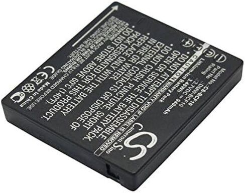 Replacement Battery for Panasonic Lumix DMC-FT1 Lumix DMC-FS30 Lumix DMC-FS6S Lumix DMC-FS4EP CGA-S/106C CGA-S009E DMW-BCF10 CGA-S106C CGA-S009 DMW-BCF10E CGA-S/106B (940mAh) in Saudi Arabia