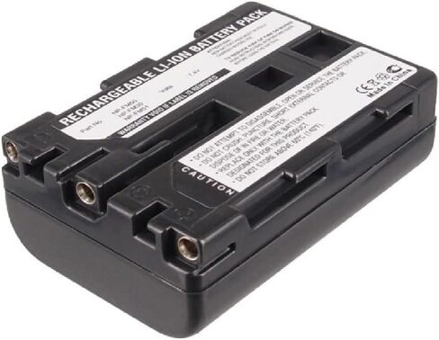 بطارية الكاميرا الرقمية التآزر ، متوافقة مع الكاميرا الرقمية Sony CCD-TRV108 ، (LI-ION ، 7.4V ، 1300mAh) سعة عالية جدًا ، بديل لبطارية Sony NP-FM30 in Saudi Arabia