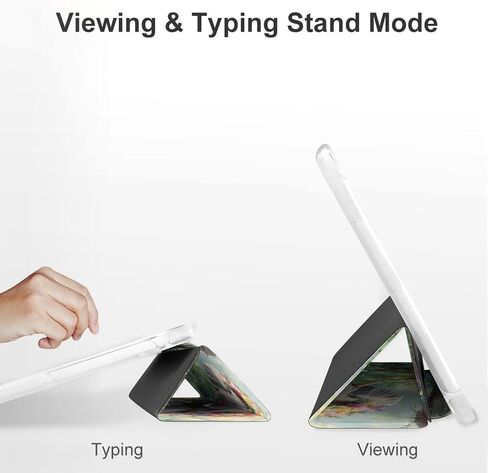 الأفيال مع الزهور في حالة الربيع مع حامل القلم رفيع الخفيفة الوزن trifold موقف متوافق مع iPad mini 4/5/6 mini4/5 （7.9in） in Kuwait