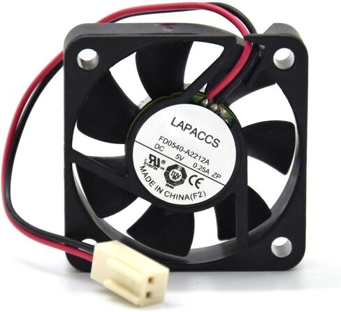 Artidux 5v 0.25a 2wire Fan Fan FD0540-A3212A FD0540-A2212A لـ Ceradyna DVR Cooling Fan 40 40 10mm (الملحقات) in Saudi Arabia