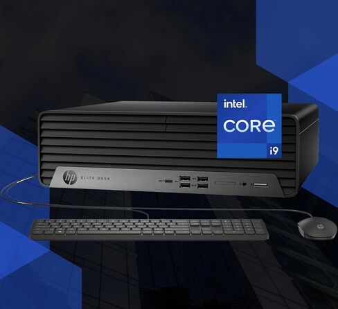 HP Elite SFF 600 G9 سطح المكتب ، Intel Core I9-12900K (16 نورًا ، حتى 5.2 جيجا هرتز) ، 32 جيجابايت من ذاكرة الوصول العشوائي DDR5 ، 1 تيرابايت SSD ، مضغوط وهادئ ، أداء عالي ، Wi-Fi ، Bluetooth ، Type-C ، HDMI ، Displayports ، Windows 11 Pro in Saudi Arabia