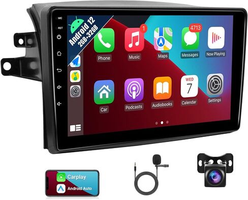 راديو سيارات Leadfan ل Toyota Sienna 2004-2010 ترقية استريو متوافقة مع Apple Carplay Android Auto لـ JBL ، 9 '' الشاشة التي تعمل باللمس wifi wifi gps mic camera swc mirrorlink in Saudi Arabia