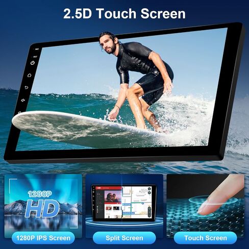 راديو سيارات Leadfan ل Toyota Sienna 2004-2010 ترقية استريو متوافقة مع Apple Carplay Android Auto لـ JBL ، 9 '' الشاشة التي تعمل باللمس wifi wifi gps mic camera swc mirrorlink in Saudi Arabia