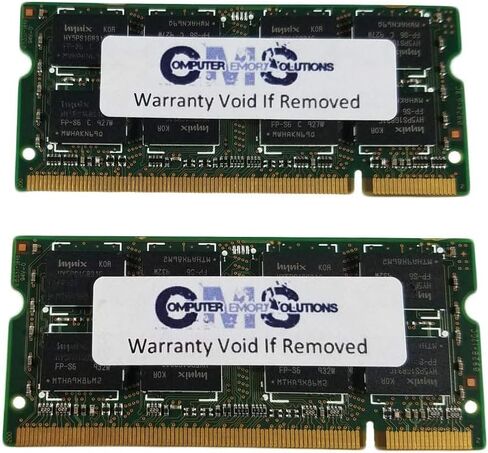 CMS 4GB (2x2GB) DDR2 5300 667MHz غير ECC SODIMM RAM ترقية متوافقة مع Dell® XPS M1210 Notebook DDR2 - A37 in Kuwait