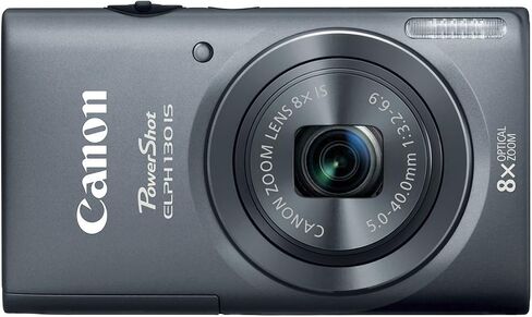 Canon PowerShot Elph 130 هي الكاميرا الرقمية 16.0 ميجابكسل مع عدسة بزاوية عريضة بزاوية عريضة بزاوية عريضة تبلغ 8 أمتار وتسجيل الفيديو 720p (Silver) (متجددة) in Saudi Arabia
