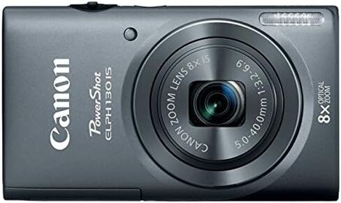 Canon PowerShot Elph 130 هي الكاميرا الرقمية 16.0 ميجابكسل مع عدسة بزاوية عريضة بزاوية عريضة بزاوية عريضة تبلغ 8 أمتار وتسجيل الفيديو 720p (Silver) (متجددة) in Saudi Arabia