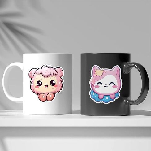 100Pcs Cute Cartoon Graffiti Stickers for Mobile Phones, Refrigerators, Guitars, Tents, DIY Stickers in Saudi Arabia
