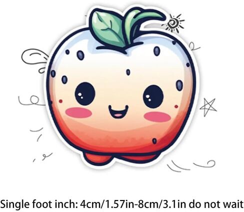 100Pcs Cute Cartoon Graffiti Stickers for Mobile Phones, Refrigerators, Guitars, Tents, DIY Stickers in Saudi Arabia