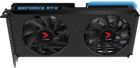 PNY GEFORCE RTX ™ 3060 TI 8GB XLR8 GAMING REVEL EPIC-X RGB ™ Dual Fan Card in Saudi Arabia